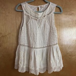 Anthropologie White Top